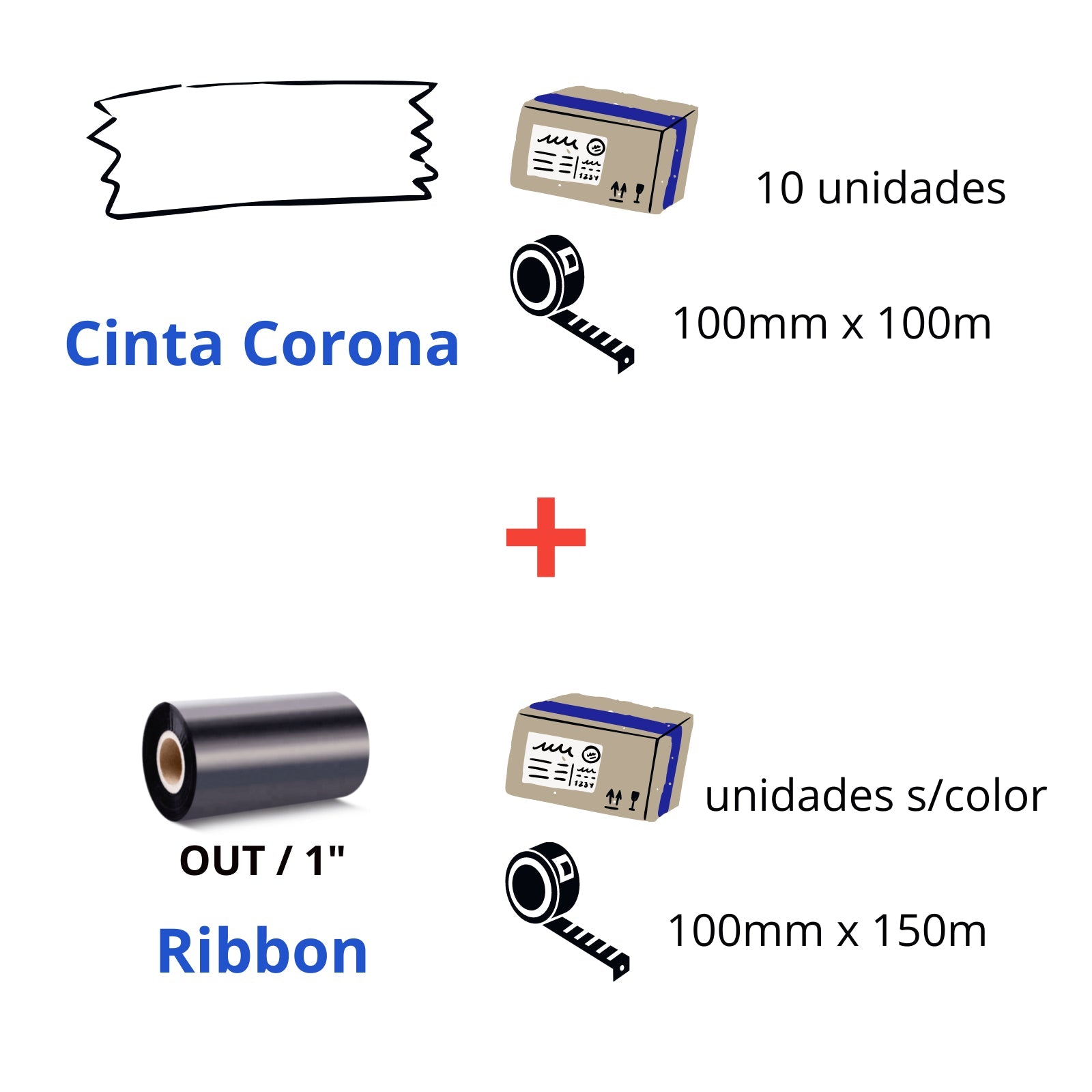 Pack´s ( Ribbon + Cinta ) - Deco Ribbon